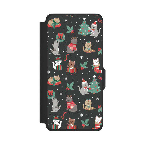 Samsung Galaxy S26+ NIVOflip Christmas Festive Cute Holiday Kittens