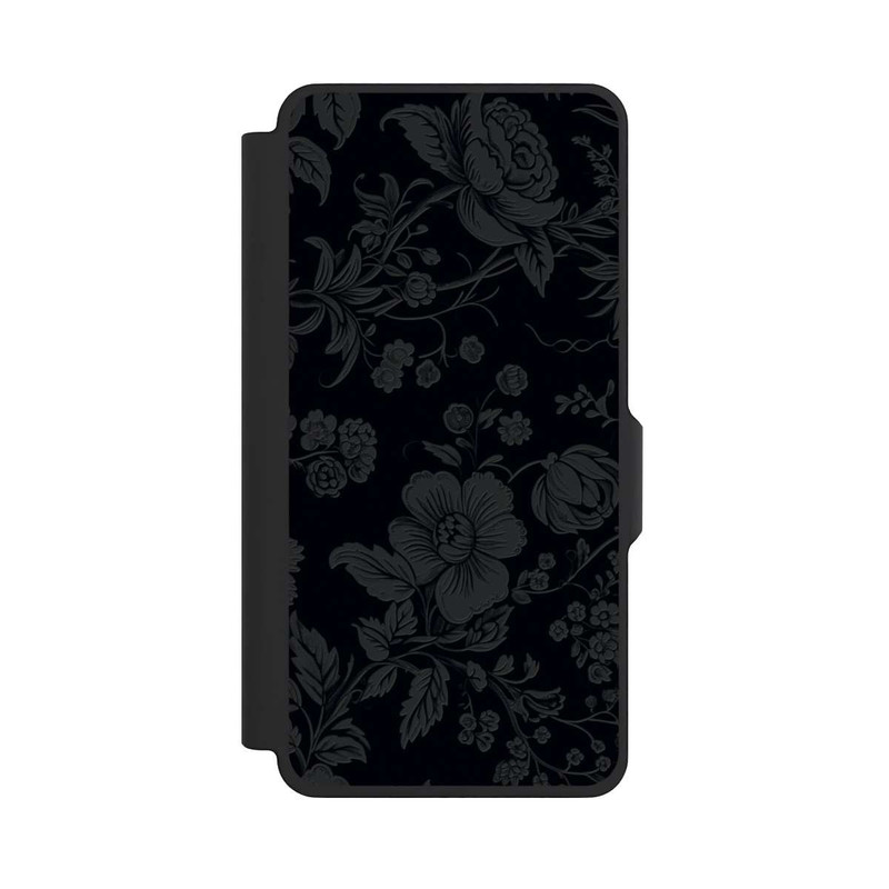 Galaxy S26+ NIVOflip Dunkle Blumen Vintageoptik