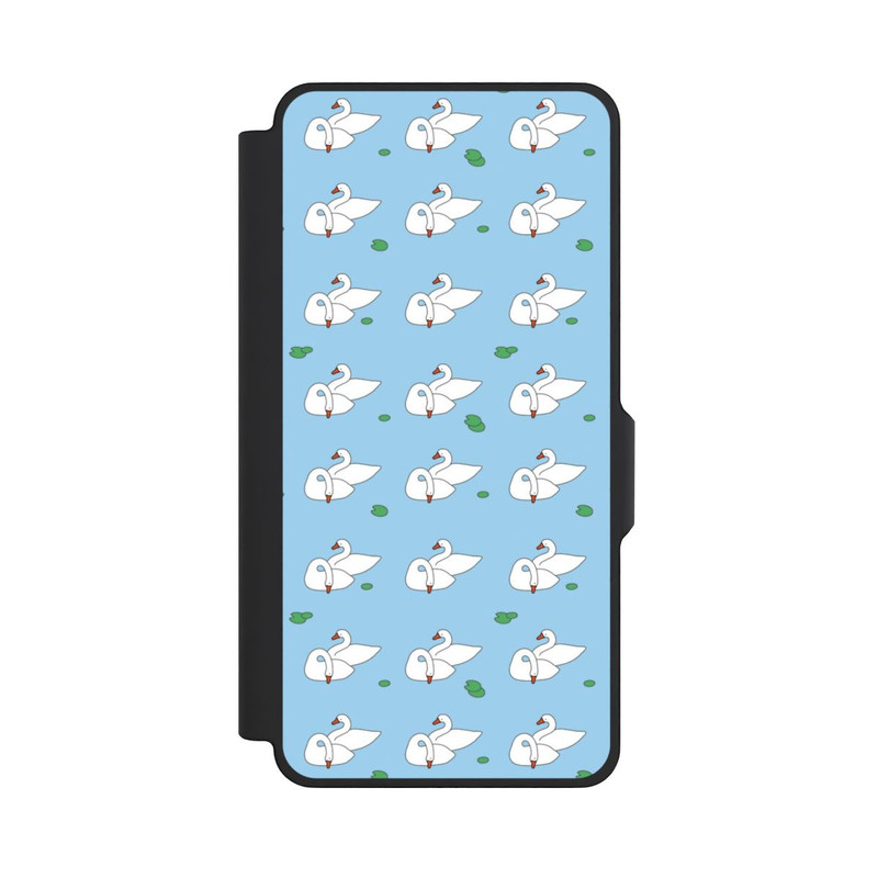 Galaxy S26+ NIVOflip Ducks Pattern Blue Pond