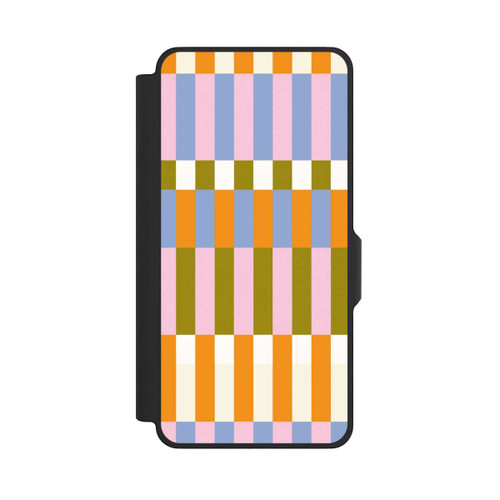 Samsung Galaxy S26+ NIVOflip Thème à Carreaux Colorés et Audacieux