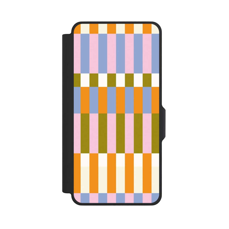 Galaxy S26+ NIVOflip Thème à Carreaux Colorés et Audacieux