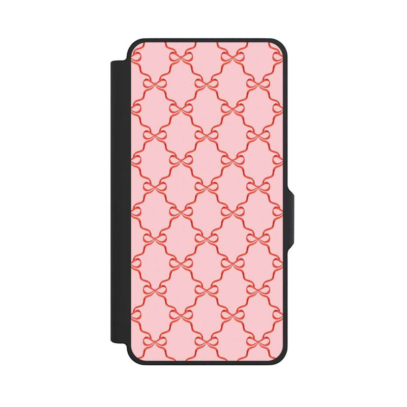 Galaxy S26+ NIVOflip Rubans Rose Rouge