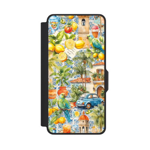 Samsung Galaxy S26+ NIVOflip Whimsica Italian Travel Memories With AI