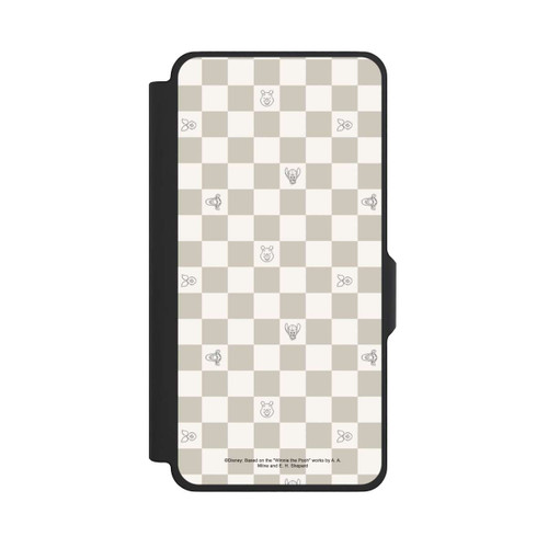 Samsung Galaxy S26+ NIVOflip Winnie the Pooh Checked Pattern Beige