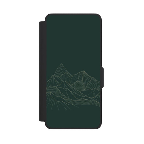 Samsung Galaxy S26+ NIVOflip Berg Line Art Grün