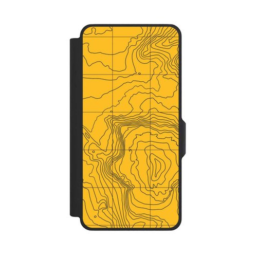 Samsung Galaxy S26+ NIVOflip Berg gelbe Linien