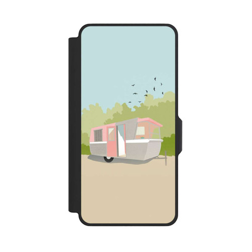 Samsung Galaxy S26+ NIVOflip Retro Glamping by Roberta Murray