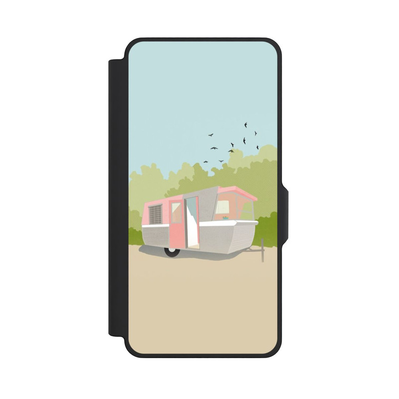 Galaxy S26+ NIVOflip Retro Glamping by Roberta Murray