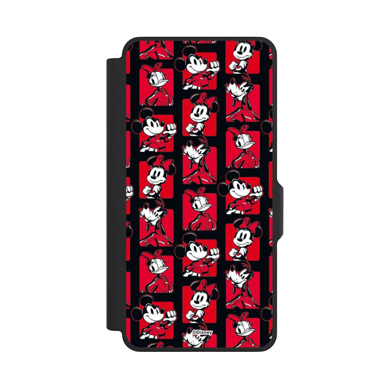 Galaxy S26+ NIVOflip Mickey Mouse Racing Pattern Red