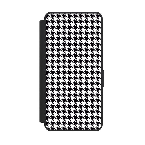 Samsung Galaxy S26 Ultra NIVOflip Hahnentritt Schwarz Weiß