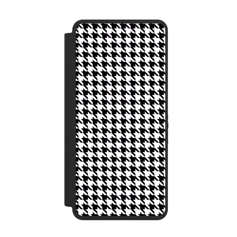 Galaxy S26 Ultra NIVOflip Hahnentritt Schwarz Weiß