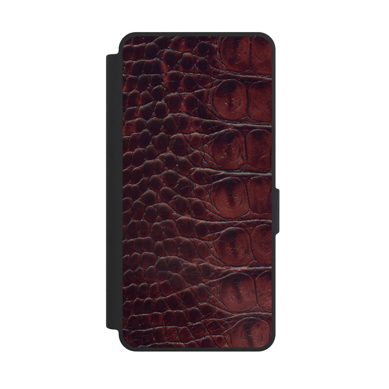 Galaxy S26 Ultra NIVOflip Cuir de Crocodile