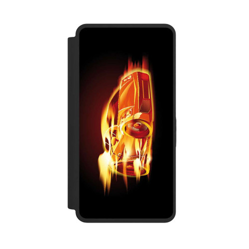 Samsung Galaxy S26 Ultra NIVOflip Burning Car