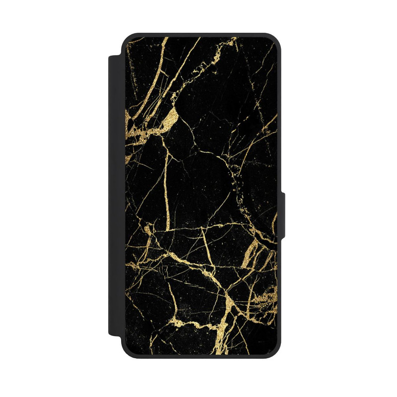 Galaxy S26 Ultra NIVOflip Marbre Noir et Or