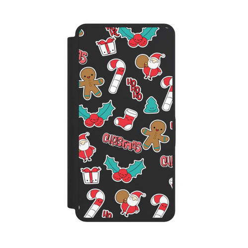 Samsung Galaxy S26 Ultra NIVOflip Christmas Pattern transparent