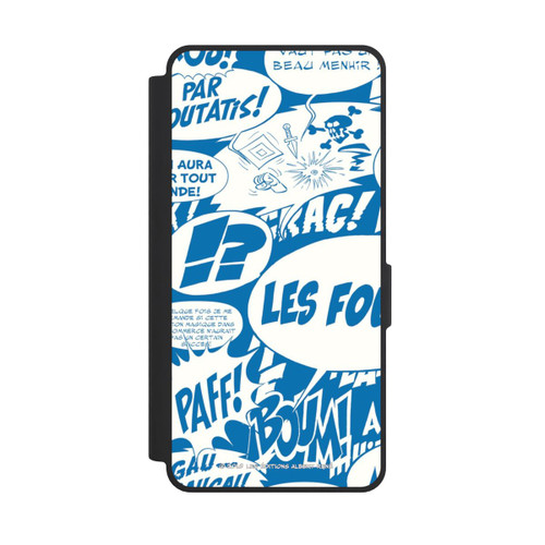 Samsung Galaxy S26 Ultra NIVOflip Sprechblasen Asterix Blau