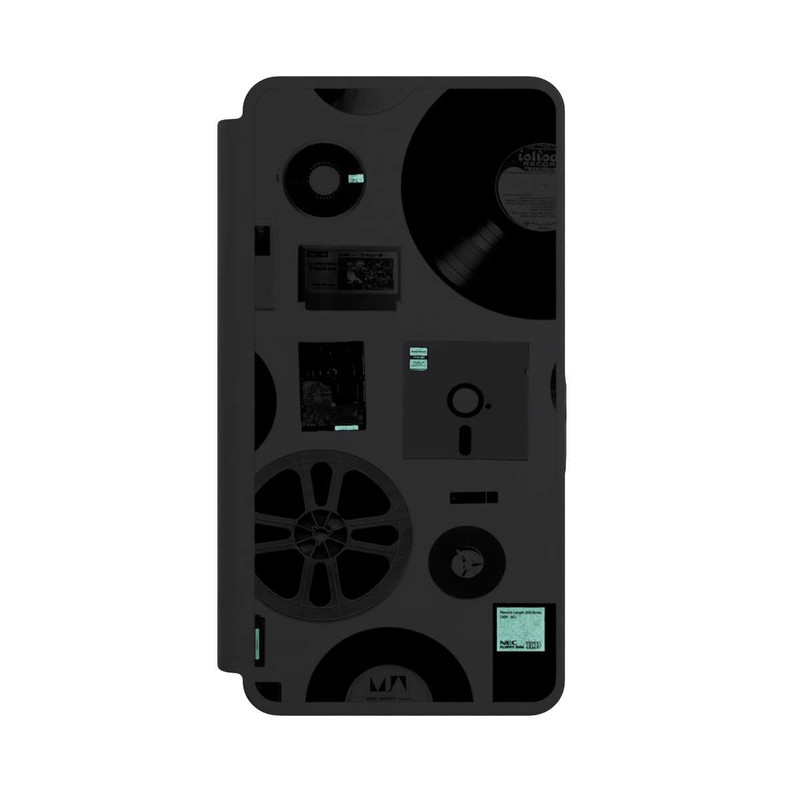 Galaxy S26 Ultra NIVOflip Data Tea transparent