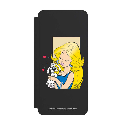 Samsung Galaxy S26 Ultra NIVOflip Falbala et Idéfix Amoureux Transparent