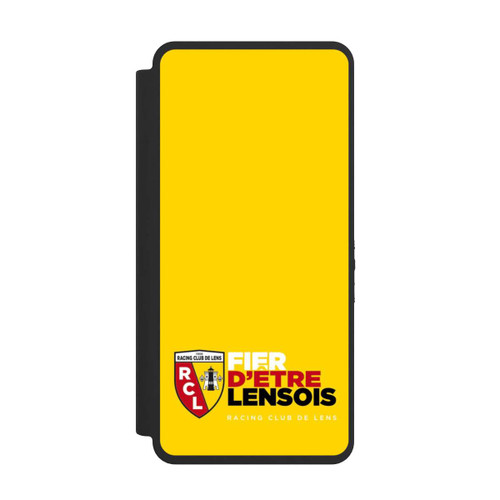 Samsung Galaxy S26 Ultra NIVOflip Fond Logo RCL Jaune
