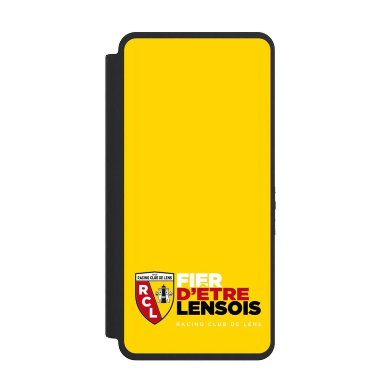 Galaxy S26 Ultra NIVOflip Fond Logo RCL Jaune