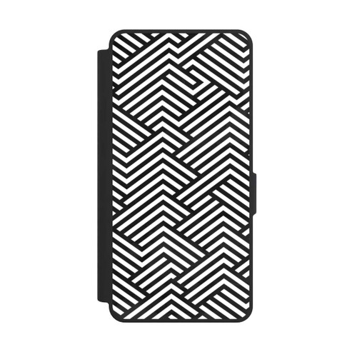 Samsung Galaxy S26 Ultra NIVOflip Schwarz und Weiß ZigZag