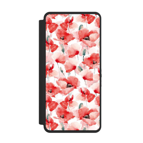 Samsung Galaxy S26 Ultra NIVOflip Mohnblumen Muster