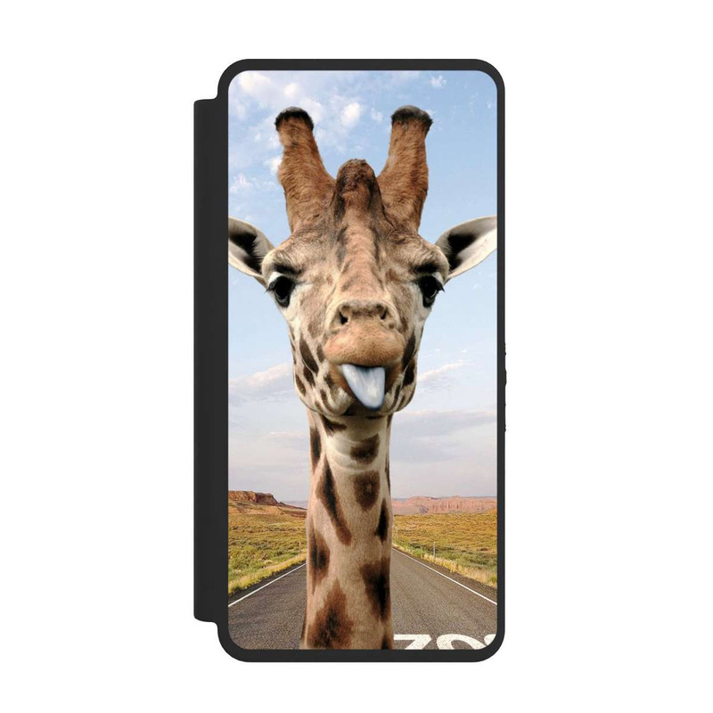 Galaxy S26 Ultra NIVOflip Giraffe auf der Straße