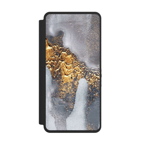 Samsung Galaxy S26 Ultra NIVOflip Beton-Gold-Glitzerlook