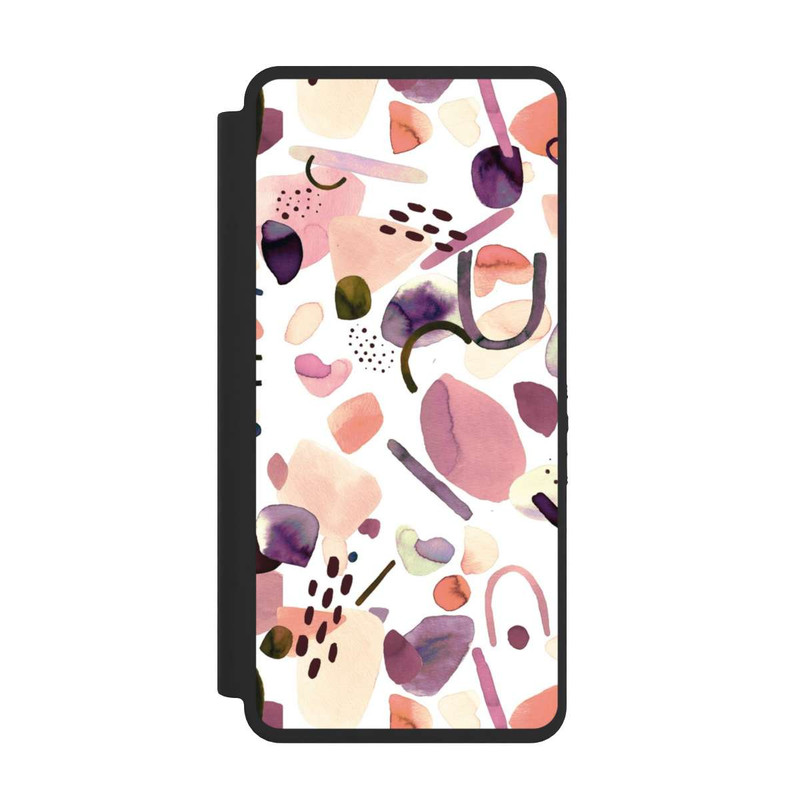 Galaxy S26 Ultra NIVOflip Abstrakte Formen aquarell lila