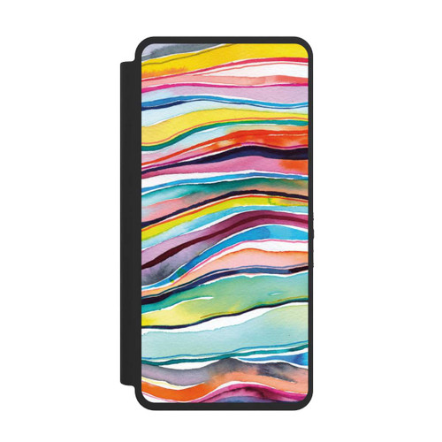 Samsung Galaxy S26 Ultra NIVOflip Aquarell Achatschichten