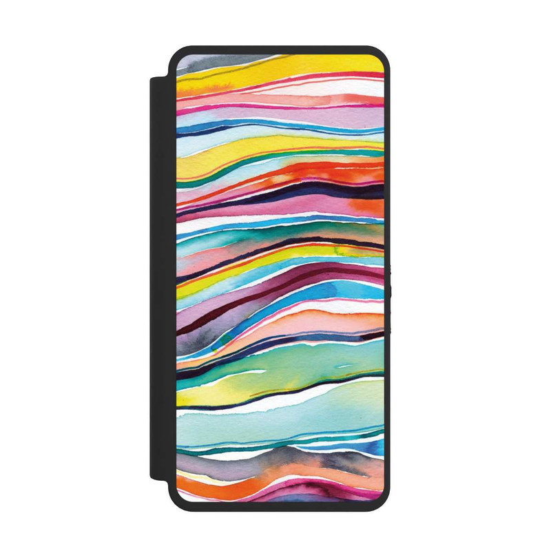Galaxy S26 Ultra NIVOflip Aquarell Achatschichten