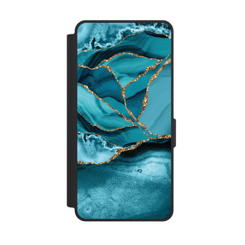 Samsung Galaxy S26 Ultra NIVOflip Eisblaue Marmor Landschaft