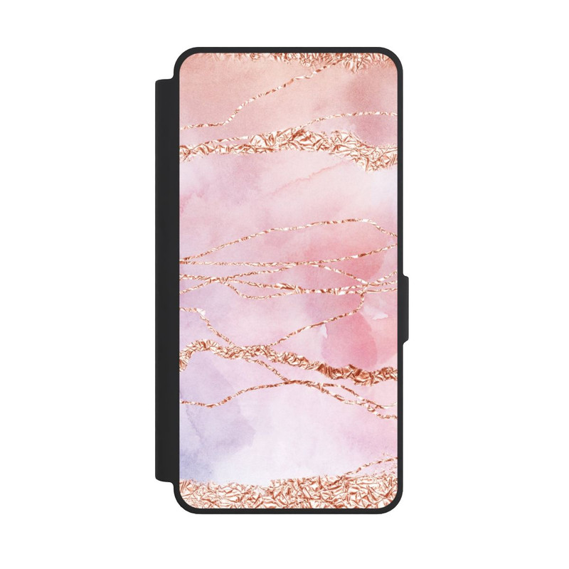 Galaxy S26 Ultra NIVOflip Marmor Girly Rose Look Pailleté