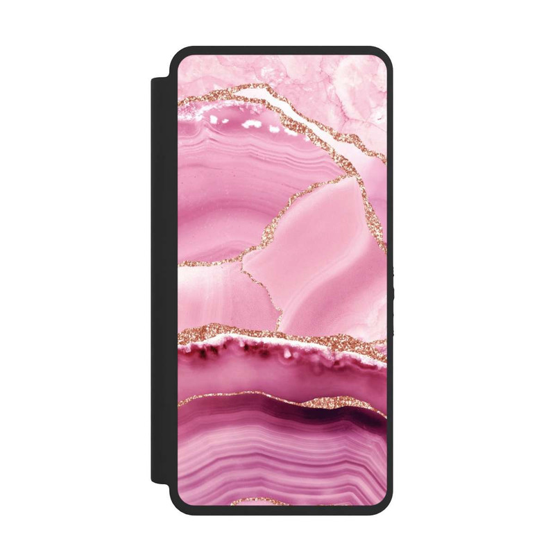 Galaxy S26 Ultra NIVOflip Meerjungfrauen Pink Marmor