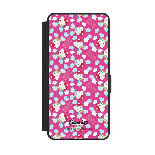 Samsung Galaxy S26 Ultra NIVOflip Hello Kitty Regenbogenmuster