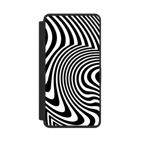 Samsung Galaxy S26 Ultra NIVOflip Black and White Waves