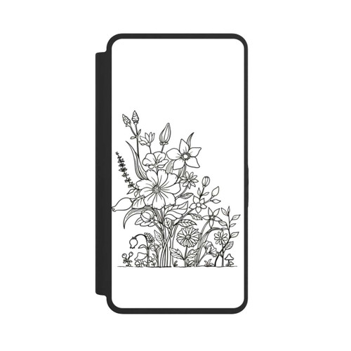 Samsung Galaxy S26 Ultra NIVOflip Flowers Line Art