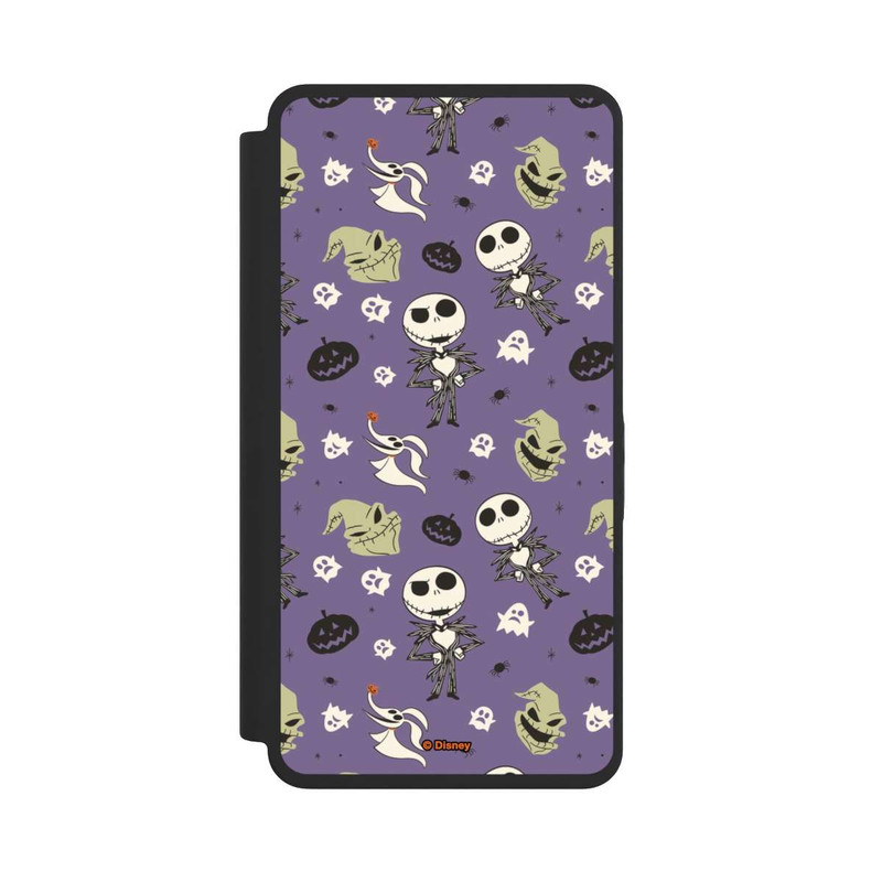 Galaxy S26 Ultra NIVOflip Jack Purple Pattern Tim Burtons Nightmare before Christmas