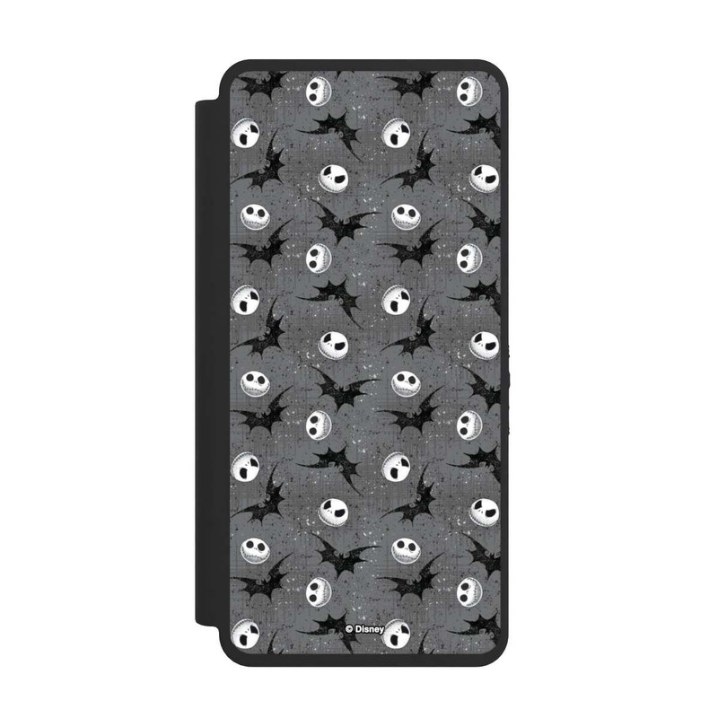 Galaxy S26 Ultra NIVOflip Jack Grey Pattern Tim Burtons Nightmare before Christmas