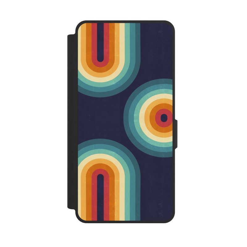 Galaxy S26 Ultra NIVOflip Double Rainbow on Blue