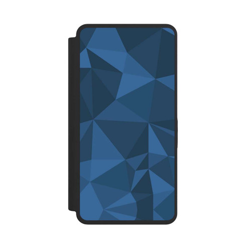 Samsung Galaxy S26 Ultra NIVOflip Polygon Pattern Blue
