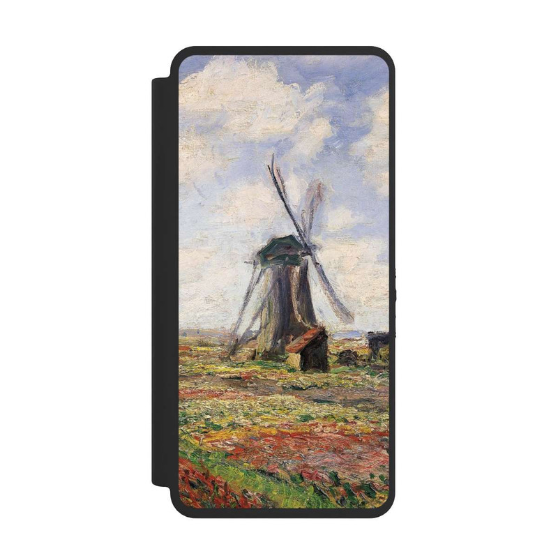 Galaxy S26 Ultra NIVOflip Tulpenfelder mit der Rijnsburger Windmühle von Claude Monet