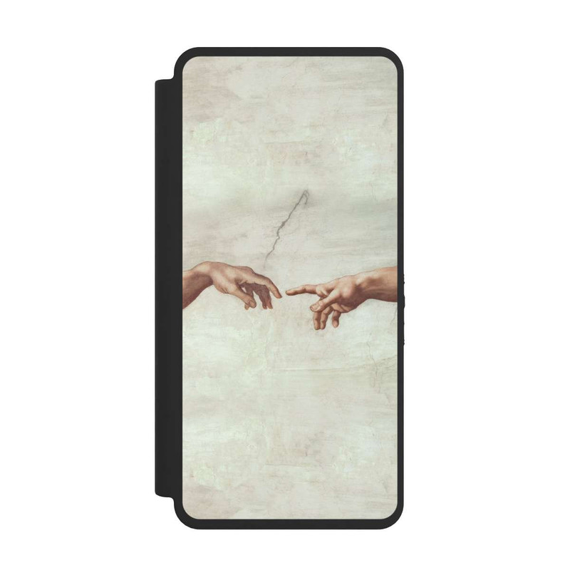 Galaxy S26 Ultra NIVOflip Die Hände von Gott und Adam von Michelangelo Buonarroti