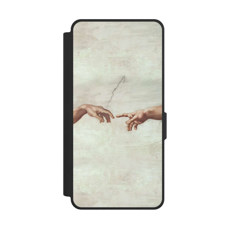 Galaxy S26 Ultra NIVOflip Die Hände von Gott und Adam von Michelangelo Buonarroti