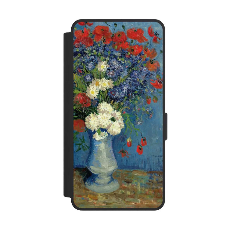 Galaxy S26 Ultra NIVOflip Stillleben Vase mit Kornblumen und Mohnblumen von Vincent Van Gogh