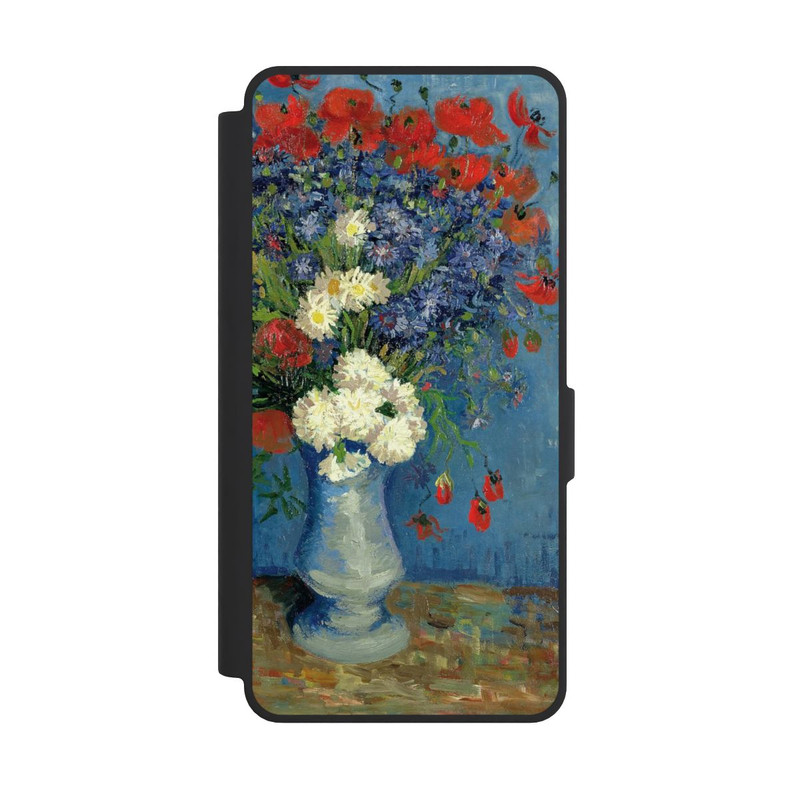 Galaxy S26 Ultra NIVOflip Stillleben Vase mit Kornblumen und Mohnblumen von Vincent Van Gogh
