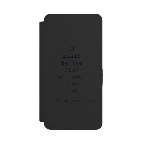 Samsung Galaxy S26 Ultra NIVOflip Shakespeare Music Food Transparent