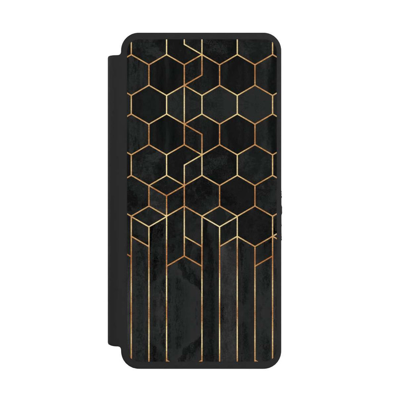 Galaxy S26 Ultra NIVOflip Schwarze Sechsecke