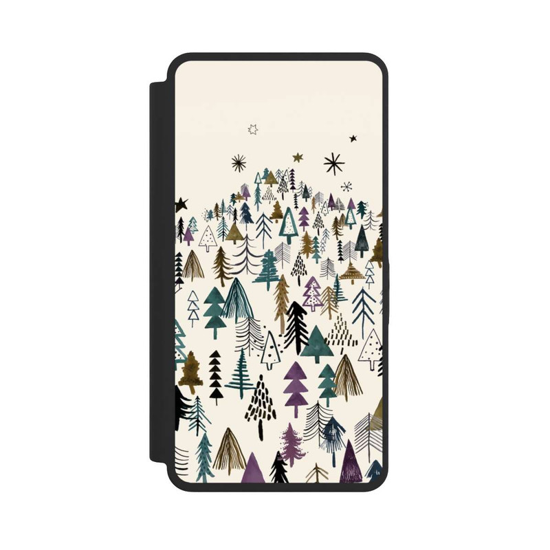 Galaxy S26 Ultra NIVOflip Mountain Trees Forest Purple