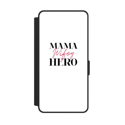 Samsung Galaxy S26 Ultra NIVOflip Mama Wifey Hero White